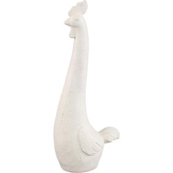 PTMD Deco Object Smita - 15x10x37 cm - Poly - Wit