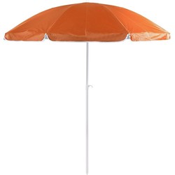 Voordelige strandparasol oranje 200 cm diameter - Parasols