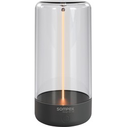Sompex Pulse magnetische Sfeerlamp antraciet - indoor / outdoor / voor binnen en buiten / oplaadbaar / dimbaar