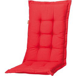 Kussen hoog 50x123 Panama rood (4 stuks)