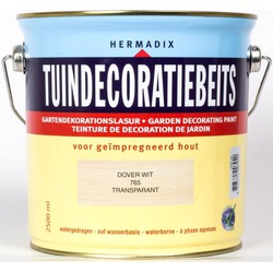 Tuindecoratiebeits 765 dover wit 2500 ml