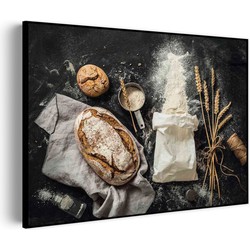 Muurwerken Akoestisch Schilderij - The Bakery 05 - Geluidsdempend Wandpaneel - Wanddecoratie - Geluidsisolatie - BASIC (AW 0.65) L (100x72)