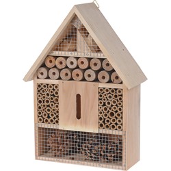 Vlinderhuis/bijenhuis/wespenhotel voor insecten 30 cm - Insectenhotel