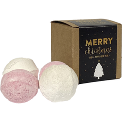 Soap en gifts - Mini bath bomb box Merry christmas and a happy new year