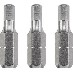 Schroefbit 25 mm hex 5 mm 3st