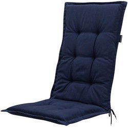Tuinkussen Hoge Rug Panama Indigo (4 stuks)