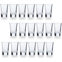 Cosy & Trendy Shotglazen - 24x stuks - glas - 35 ml - Shotjes - Shotglazen