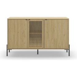 Buffet 3 Deuren en Metalen Poten L120 cm - Inca