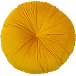 Decorative cushion London yellow dia. 75 cm