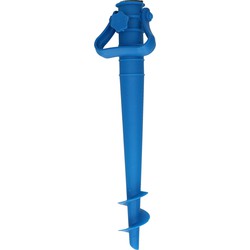 Lesli Living Parasolharing - blauw - kunststof - D37 mm x H40 cm - Parasolvoeten