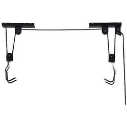 Decopatent® Fietslift ophangsysteem - Ophangen fiets aan plafond - Fietstakel - Fietshaak - Dubbele Fietsophangsysteem met Katrol