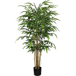 Bambus grün 155 cm Kunstblume Seide unechte Blume - Buitengewoon de Boet
