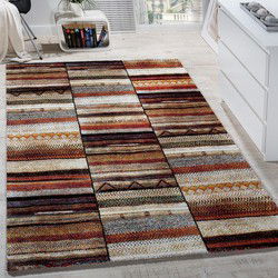 Laagpolig Gabbeh Vloerkleed - Beige - 200x290 cm