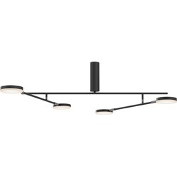 Maytoni - Plafondlamp Fad - Metaal - Zwart