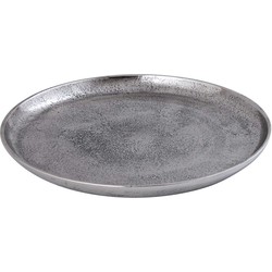 PTMD Plateau Afta - 39x39x3 cm - Aluminium - Zilver