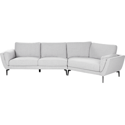 Beliani KANSSELI - Driezitsbank-Grijs-Polyester
