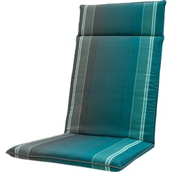 Madison - Hoge rug - Stef sea blue - 120x50 - Blauw