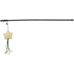 TRIXIE KATTENHENGEL STER KUNSTSTOF / PLUCHE MET CATNIP 46 CM