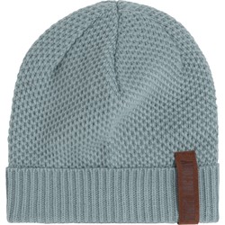 Knit Factory Jazz Gebreide Muts Heren & Dames - Beanie - Stone Green - One Size