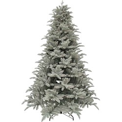 Triumph Tree Hallarin Kunstkerstboom - H215 x Ø140 cm - Zilver grijs