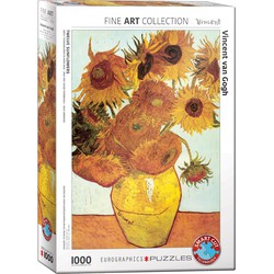 Eurographics Eurographics puzzel Twelve Sunflowers - Vincent van Gogh - 1000 stukjes