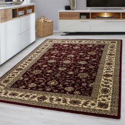 Tapijtenloods Marrakesh Nimrud Oosters Vloerkleed Rood Laagpolig- 200x290 CM