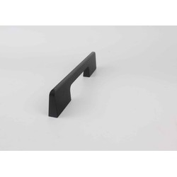 Deurgreep Agnes - zwart - 96 mm - Industrieel - Handgreep - Kastgreep - Ladegreep