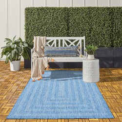 Sunset Buitenkleed Indoor & Outdoor Blauw