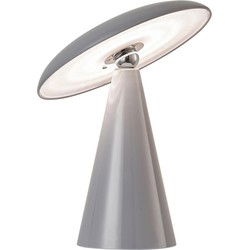 Tafellamp Phoebe Led - Lichtgrijs - Ø23cm