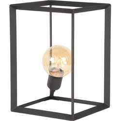 LABEL51 Tafellamp Tetto - Zwart - Metaal - Tafellamp
