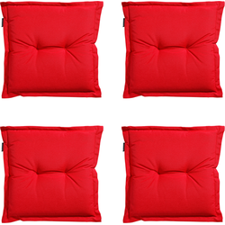 Madison -  Zitkussen Panama red - Ca. 50x50 cm - Set van 4