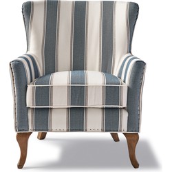 Cavendish Armchair Blue Stripe