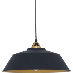 Industriële hanglamp Mexlite Nové Goud