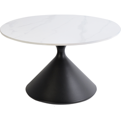 HAIWEE - Salontafel - Zwart/Wit - Gesinterde steen