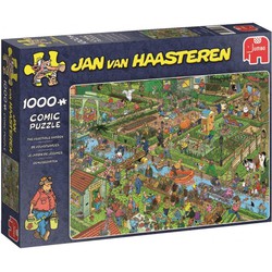 Puzzel JvH De Volkstuintjes 1000st - Plenty Gifts Spellen