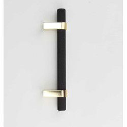 Deurgreep Matthew - messing - 96 mm - Modern - Handgreep - Kastgreep - Ladegreep