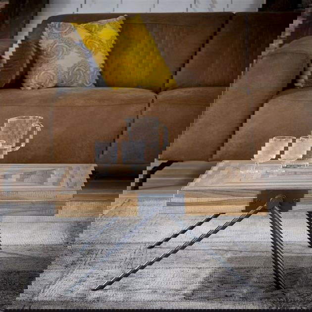 Salontafel Sean Vierkant Teakhout 70x70 cm - 