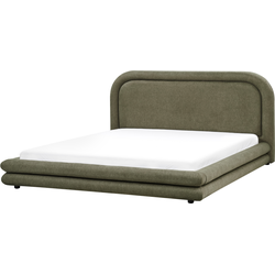 LAVARDENS - Waterbed - Donkergroen - 180 x 200 cm - Kunstlinnen