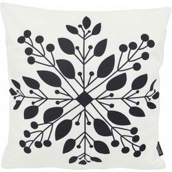 Sneeuwvlok | 45 x 45 cm | Kussenhoes | Katoen/Polyester