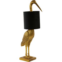 Tafellamp Crane - Goud - 33x30x76,5 cm