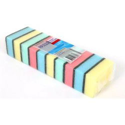 Schuurspons pak van 10 stuks