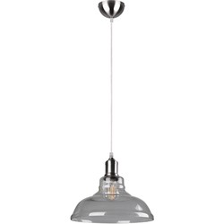 Moderne Hanglamp  Aldo - Metaal - Grijs