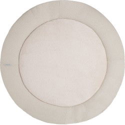 Baby's Only Gebreid boxkleed rond Sky - Parklegger - Speelkleed - Warm Linen - Ø90 cm - Extra dik - Tweezijdig te gebruiken