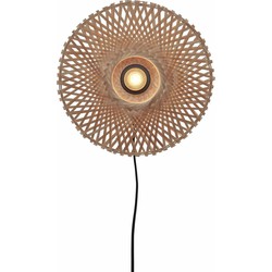 Wandlamp Kalimantan - Bamboe - Ø30cm