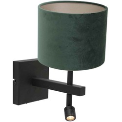 Steinhauer wandlamp Stang - zwart -  - 8205ZW