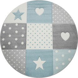 Kindervloerkleed - Cosena - Blauw - 240x340 cm