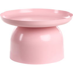 Beliani TORRENS - Salontafel-Roze-IJzer