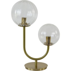 Light & Living - Tafellamp MAGDALA  - 33x18x43cm - Helder