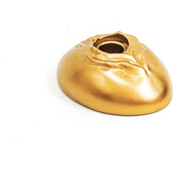 Housevitamin Your Body- Gouden Vagina kaarshouder- 11.5x9x4.5 cm