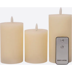 Set Of 3Pcs 7,5X10/12,5/15Cm Grey Inductive Rechargeable Rus